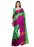 Green,Pink Color Poly Silk Saree only in Bigswipe