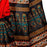 Printed Bhagalpuri Art Silk Red with Black color Saree only in Bigswipe