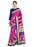 Pink, Navy Blue Color  Poly Silk Saree only in Bigswipe