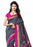 Printed Bhagalpuri Art Silk Navy Blue with Multicolor Saree only in Bigswipe