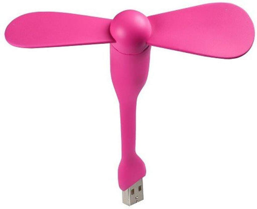 Portable Flexible USB Fan_pink only in Bigswipe