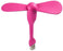 Portable Flexible USB Fan_pink only in Bigswipe