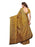 Yellow, Multi Color Poly Silk Saree