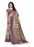 Beige, Pink Color  Poly Silk Saree only in Bigswipe