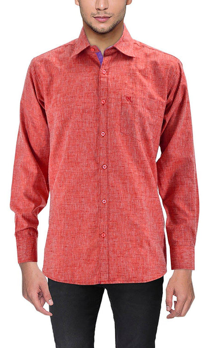 Mens Plain Shirty With Smokey Pattern only in Bigswipe