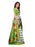 Off White, Green, Multi Color Poly Silk Saree only in Bigswipe