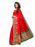 Red Color Chanderi Silk Saree