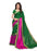 Green, Pink Color  Poly Silk Saree only in Bigswipe