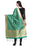 Green Color Poly Silk Dupatta only in Bigswipe