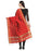 Red Color Poly Silk Dupatta