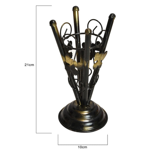 Iron Vase with Artificial Plastic Flower (1 Piece) only in Bigswipe