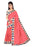 Pink Color Printed Chanderi Silk Saree With Blouse only in Bigswipe