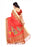 Red Color Printed Khadi Silk Jhalor Saree With Blouse