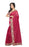 Pink Color Printed Chanderi Saree With Blouse only in Bigswipe