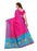 Pink Color Printed Khadi Silk Saree With Blouse only in Bigswipe