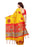 Yellow, Maroon Color Art Silk Saree