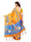 Orange, Blue Color Art Silk Saree only in Bigswipe