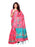 Pink, Turquoise Color Art Silk Saree only in Bigswipe