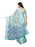 Blue, Multi Color Leno (Cotton Silk) Saree only in Bigswipe