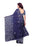 Grey, Navy Blue Color Shimmer (Chiffon) Saree only in Bigswipe