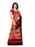 Red, Multi Color Georgette Saree