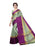 Green, Magenta Color Poly Silk Saree only in Bigswipe