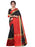 Black, Red Color Poly Silk Saree only in Bigswipe