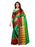 Green, Red, Golden Color Poly Silk Saree only in Bigswipe