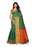 Green Color Chanderi Silk Saree only in Bigswipe