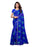 Blue Color Chiffon Saree only in Bigswipe