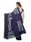 Navy Blue, Turquoise Color Satin Saree only in Bigswipe