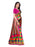 Pink, Multi Color Poly Silk Saree only in Bigswipe