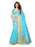 Blue Color Cotton Silk Saree only in Bigswipe