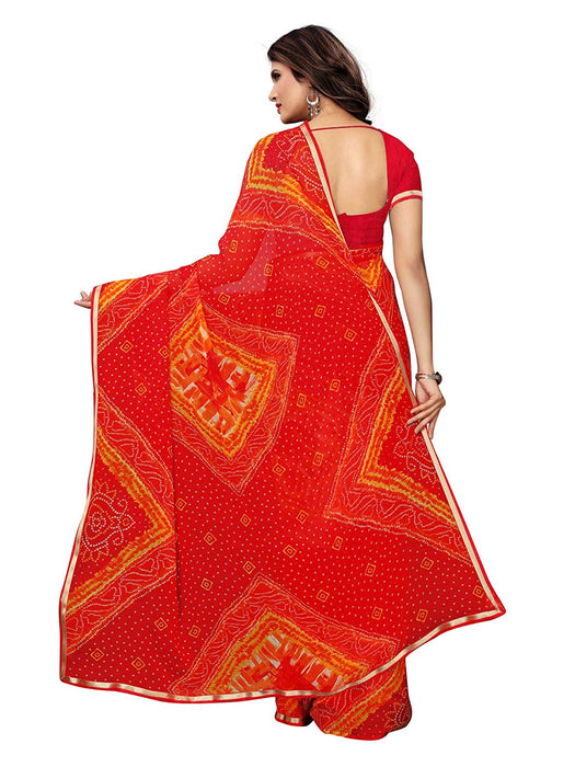 Maroon Color Chiffon Saree only in Bigswipe