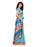 Blue, Multi Color Vichitra Silk (Art Silk) Saree only in Bigswipe