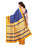 Navy Blue, Multi Color Vichitra Silk (Art Silk) Saree only in Bigswipe