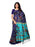 Navy Blue, Multi Color Poly Silk Saree only in Bigswipe