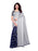 Navy Blue Color Shimmer (Chiffon) Saree only in Bigswipe