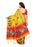 Yellow, Red Color Art Silk Saree