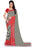 Printed Faux Georgette Red Color Saree only in Bigswipe