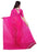 Printed Faux Georgette Pink Color Saree only in Bigswipe
