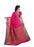 Pink Color Printed Cotton Silk Saree With Blouse only in Bigswipe