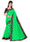 Green Color Printed Chanderi Silk Saree With Blouse only in Bigswipe