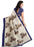 Cream Color Printed Bhagalpuri Silk Saree With Blouse only in Bigswipe