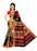 Multi Color Printed Bhagalpuri Silk Saree With Blouse only in Bigswipe