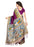 Purple Color Printed Khadi Silk Jhalor Saree With Blouse