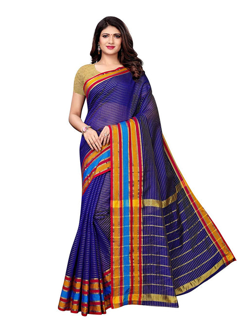 Blue Color Poly Silk Saree only in Bigswipe