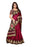 Maroon, Beige, Black Color Bhagalpuri Silk (Art Silk) Saree only in Bigswipe