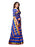 Blue, Golden Color Poly Silk Saree only in Bigswipe