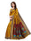 Yellow, Multi Color Kashmiri Silk (Art Silk) Saree